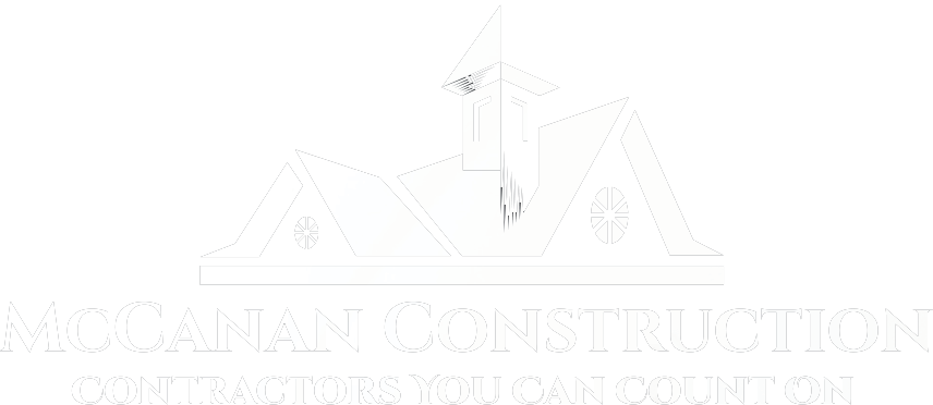 McCanan Construction white logo With Text