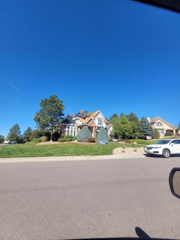 Re-Roof near Parker, CO by Andrew B (Check-in #3400)